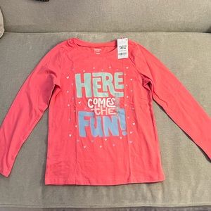 Girls long sleeve top